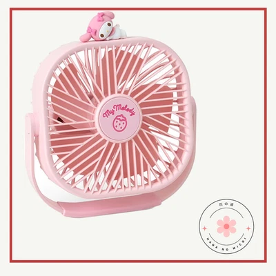 Envío desde Japón: Ventilador de escritorio Sanrio My Melody versión Japón de 3 velocidades Foto 1 de 4