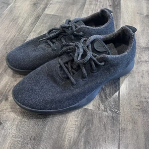 Allbirds Wool Runners Mens Size 9 Gray White Athletic Walking Shoes Sneakers - Picture 1 of 6