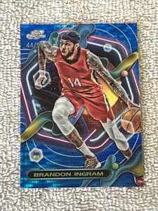 Rifrattore Topps Cosmic Chrome Blue Moon 2023-24 /99 Brandon Ingram #16 - Foto 1 di 2