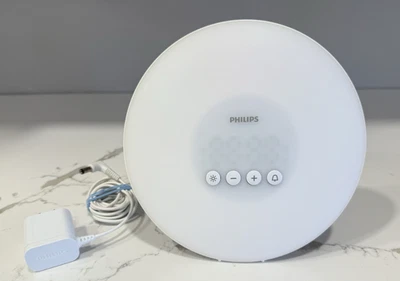 Philips SmartSleep HF3500 Reloj Despertador Terapia Luz Despertador Salida del Sol Probado Funciona Foto 1 de 4