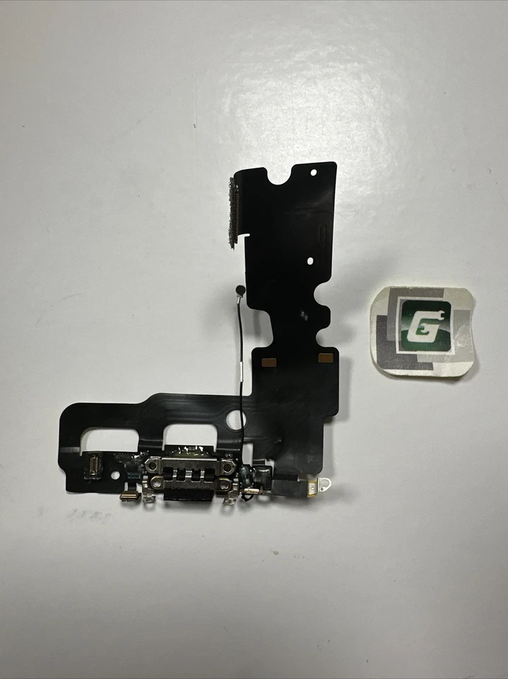 Apple iPhone 7 4.7" 底座连接器麦克风 Lightning 正品 原始设备制造商 黑色 — 第 1/3 张图片