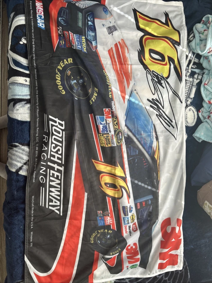 NASCAR Greg Biffle Flag 3x5 Foot Great Condition 2014 - Image 1 of 1