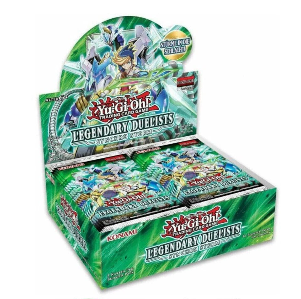 Konami Yu-Gi-Oh! Legendary Duelists Synchro Storm - 36 Booster Packs