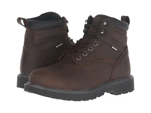 Men Wolverine Floorhand Steel Toe Waterproof Work Boot W10633 Dark Brown New - Picture 1 of 7