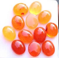 Gemstone For Making Jewellery 22x22mm Square Shape Wholesale Lot Calibrated Affordable Price Orange Carnelian Lot Cabochon Hand Cut Lot