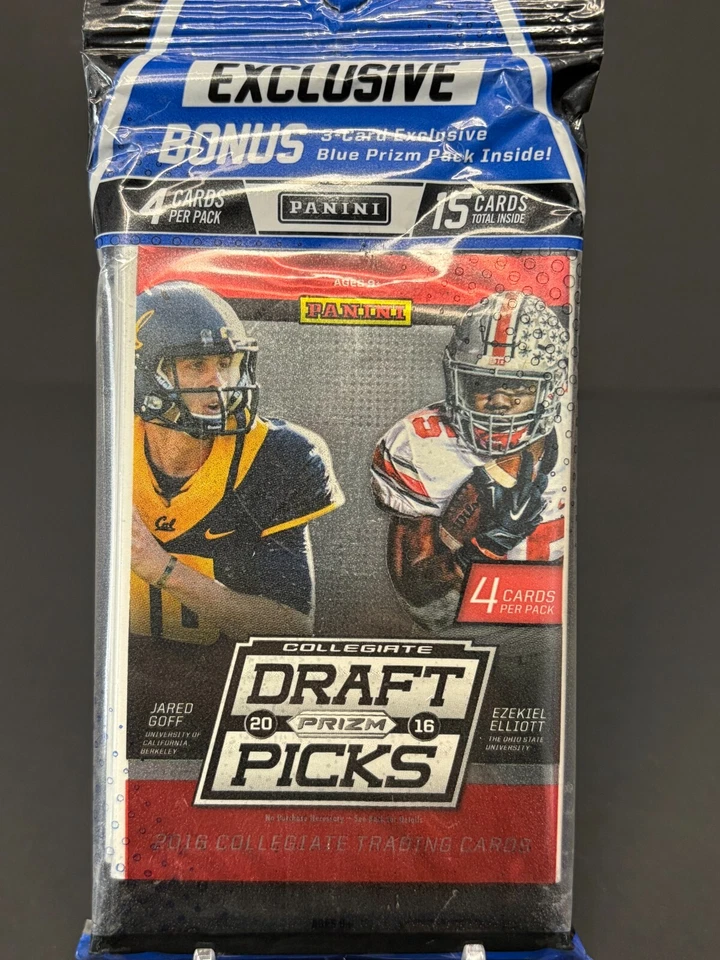 2016 Panini Prizm Football Collegiate Draft Picks Celo Pack w/Blue Parallels!!  - Image 1 of 1