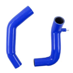 Blue Silicone Turbo Hose for Mitsubishi GTO 3000GT Dodge Stealth 6G72 3.0L V6 - Picture 1 of 6