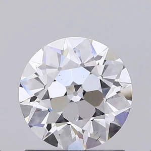 1 CT Old European Cut Lab Grown Diamond Engagement Ring - Picture 1 of 7