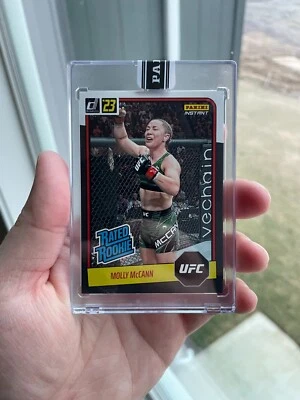 Molly McCann Retro Rated Rookie Black Prizm 1/1 - 2023 Panini Instant UFC #RR-29 - Image 1 of 2