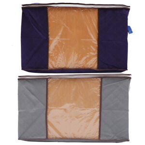  2 Pcs Moving Packing Bag Storage Organizer Bags for Travel Quilt