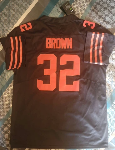 Cleveland Browns Jim Brown 32 Jersey L NWT Nike Cover