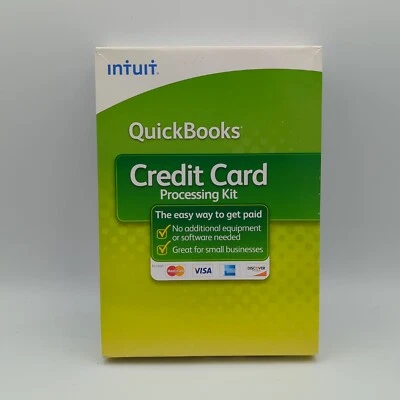 Intuit QuickBooks Credit Card Processing Kit 2008 New Sealed - Image 1 of 4