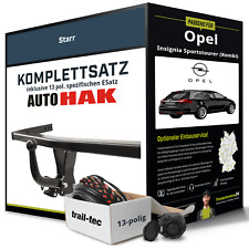 Produktbild - Für OPEL Insignia Sports Tourer G09 Anhängerkupplung starr +eSatz 13pol 08- AHK
