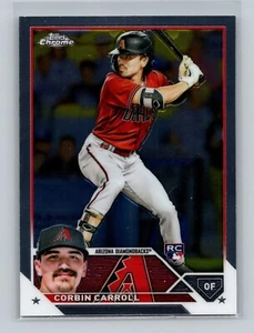 2023 Topps cromo #95 Corbin Carroll radiocontrol Arizona Diamondbacks - Imagen 1 de 2