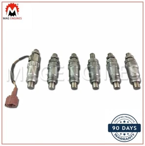 JUEGO INYECTOR COMBUSTIBLE NISSAN ORIGINAL RD28-T PARA Y60 Y61 PATRULLA Y SAFARI 2.8L DIÉSEL - Imagen 1 de 3
