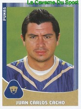 247 JUAN CARLOS CACHO MEXICO PUMAS UNAM FIRST DIVISION OPENING 2010 PANINI