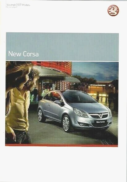 Vauxhall Corsa 2006-2007 UK Market Brochure SXi Design Club Life Expression - Image 1 of 1