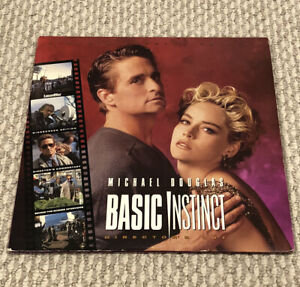 Basic Instinct Laserdisc Directors Cut Unrated Sharon Stone Laser Disc