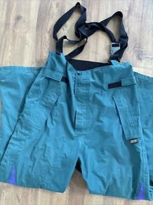Vtg Gore TEX Arctic Cat Arcticwear Snowmobile Racing Bibs Pants Mens XL TALL ZR - Picture 1 of 6