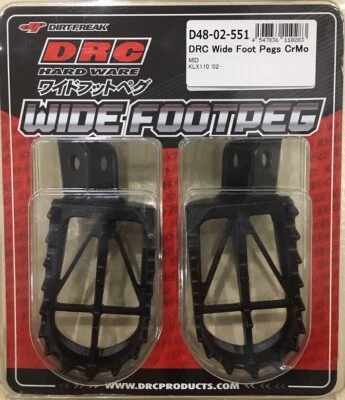 Estriberas DRC Z48-02-551 50 mm de ancho para Kawasaki KLX110 KLX110L KLX110R KLX110RL Foto 1 de 3