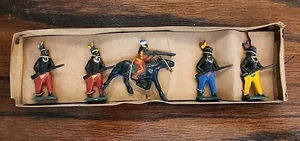 Vintage (Manoil Barclay?) Bleispielzeug Nordamerikanische Indianer - Bild 1 von 7