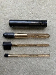 Elizabeth Arden Gold Make up brushes and Shimmering Powder Brush. New - Picture 1 of 4