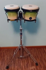 Bongos Meinl - Free ride - piel natural - 7 y 8 1/2 - soporte - Imagen 1 de 13