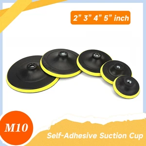 ∅80-125mm Polierteller Klett Stützteller Schleifteller M10 Adapter Haftteller - Picture 1 of 13