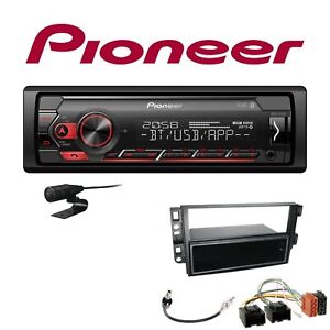 Pioneer 1-DIN Bluetooth Autoradio Android USB für Chevrolet Aveo 2006-2011