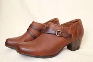 Clark’s Collection Ultimate Comfort braune Lederschuhe Shooties Damen 7,5 - Bild 1 von 7