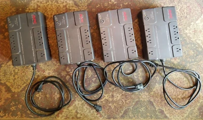 4 APC BE350R 350 Back UPS Surge Protector - Works but weak/dead battery - Image 1 of 4