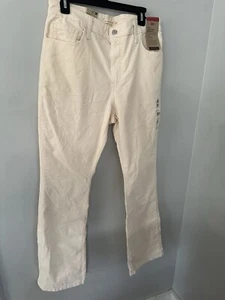 Levi's 725 High-Rise Bootcut Soft Stretch Corduroy Jeans - White Smoke, 32x32 - Picture 1 of 10