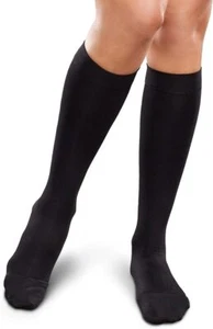 Rodilla Therafirm alta 20-30 mmHg (negro, mediano corto) - Imagen 1 de 2