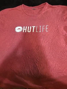 Pizza Hut Uniform Red 2x Unisex Tshirt Graphic Tee Hut Life - Picture 1 of 5