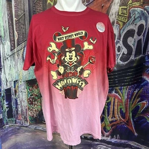Disney World Mickey 2017 Halloween Batik T-Shirt 2XL Neu mit Etikett H2 - Bild 1 von 6