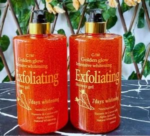 GoldenGlow Intensive Whitening Exfoliating Shower Gel 1000ml. - Picture 1 of 2
