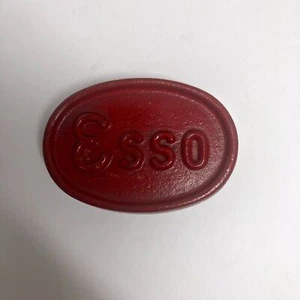 Vintage 1960 Esso Werbung Roheisen Briefbeschwerer *RAR* - Bild 1 von 5