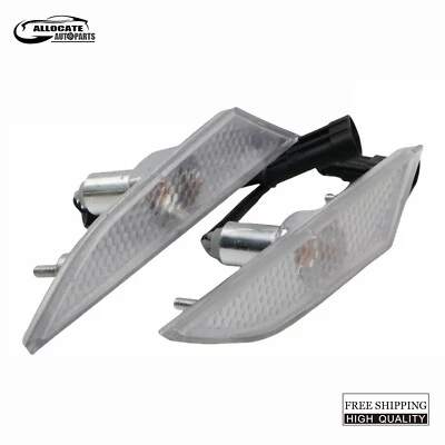 Fits Lamborghini Gallardo Front Bumper Marker Indicator Pair 400945119D/120D - Imagem 1 de 4