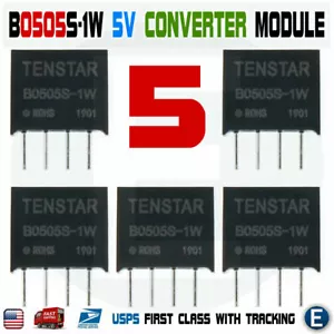 5pcs B0505S-1W 5V to 5V converter DC DC power module converter 1000V Isolation - Picture 1 of 12