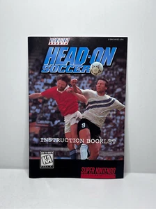 Head-On Soccer SNES Super Nintendo NUR ANLEITUNG MANUAL Head On - Bild 1 von 3
