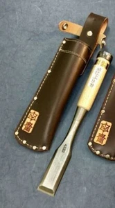 Japanese Chisel oiire nomi "Wakizasi"  Akio Tasai 27mm Migaki finish - Picture 1 of 9