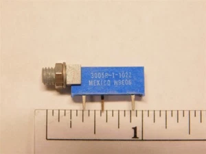 Bourns 3005P-1-102Z 1K 1W 10% 20 giri montaggio su pannello potenziometro da potatura - Foto 1 di 2