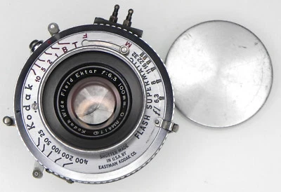 Kodak Wide-Field Ektar 100mm f6.3 supermatic shutter #RM417 - Image 1 of 4
