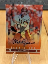 2022 Panini Absolute Iconic Ink Mark Rypien auto 08/35, Washington Redskins 