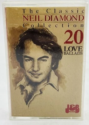 Neil Diamond Love Ballads Cassette Tape JB 313 C - Image 1 of 4