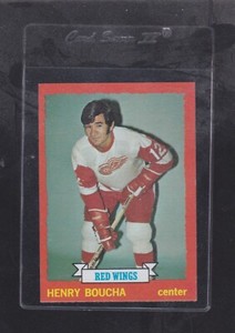 1973 Topps SET BREAK  #33 HENRY BOUCHA SEE SCAN