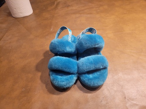 NUOVISSIME SENZA SCATOLA UGG OH YEAH SLIDES TAGLIA 8 DONNA COLORE ACQUA