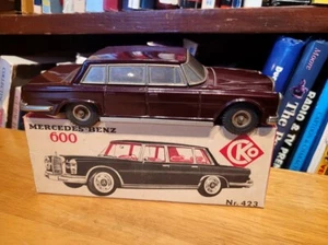 VERY NICE VINTAGE CKO KELLERMAN #423 1960'S MERCEDES BENZ 600 LOMOUSINE in BOX - Picture 1 of 14
