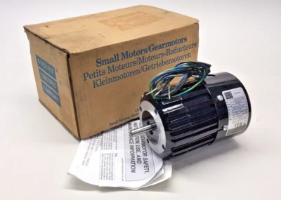 Bodine 34R4BFCI Electric Motor 1ph 1/15hp 115V 60hz 1700rpm - Image 1 of 4