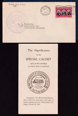 1931 Victory at Yorktown  Sc 703-2 1st Wethersfield Chamber of Commerce (KA - Image 1 of 3